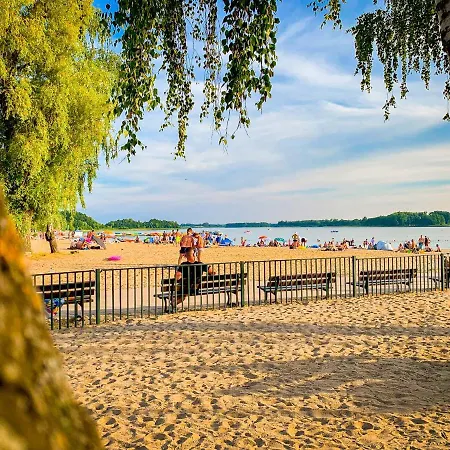 Prosportowek - Powidz - Dom Blizniak Nad Jeziorem Z Duzym Ogrodem Powidz (Slupca)
