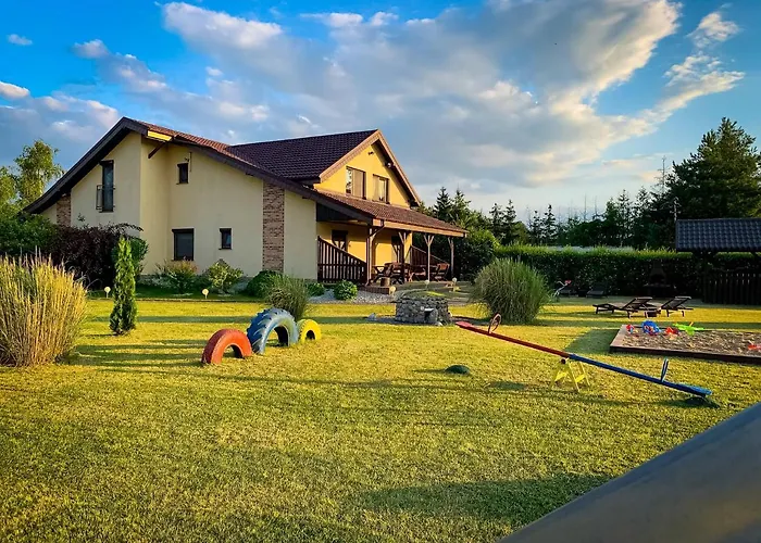 Prosportowek - - Dom Blizniak Nad Jeziorem Z Duzym Ogrodem