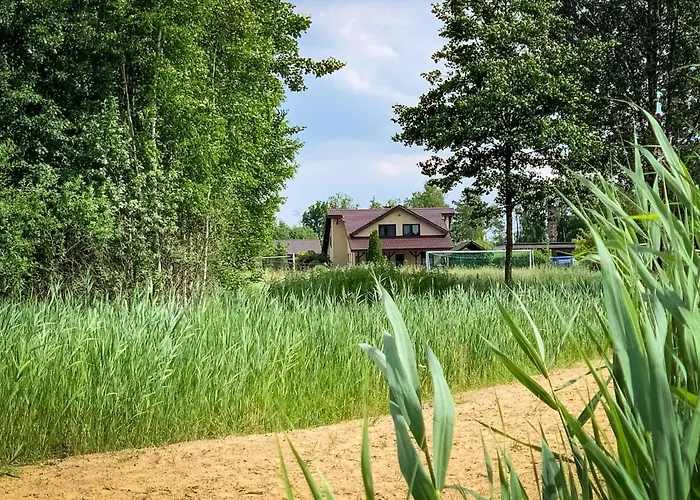 Vakantiehuis Prosportowek - - Dom Blizniak Nad Jeziorem Z Duzym Ogrodem